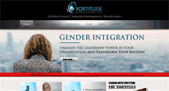 Desktop Screenshot of fortitudeconsult.com